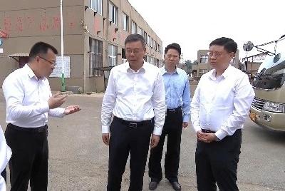 V视 | 吴海涛来我市调研深入贯彻中央八项规定精神学习教育开展情况