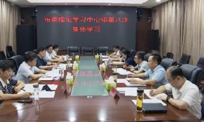 V视 | 杨晶主持市委理论学习中心组集体学习
