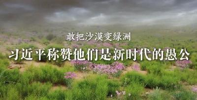 学习·故事丨敢把沙漠变绿洲 习近平称赞他们是新时代的愚公