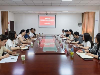 南漳县总工会来枣学习交流工会工作