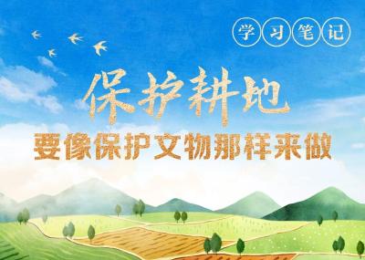 天天学习｜保护耕地要像保护文物那样来做