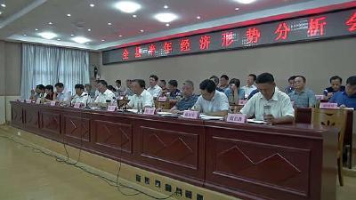 浠水县召开半年经济形势分析会