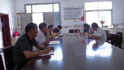 黄强胤到巴河镇和平村调研脱贫攻坚工作