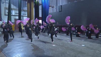【视频】参演人员加紧排练备战春晚