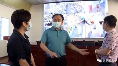 付宇检查高考备考工作