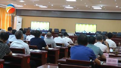 【视频】我县组织收听收看全市“千名干部进千企”动员电视电话会议