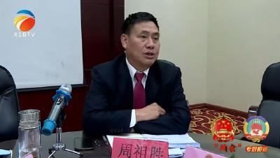 【视频】周祖胜参加清泉镇第一代表组审议