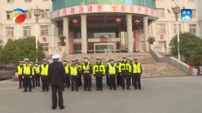 【视频】县交警大队持续开展“百日攻坚”交通整治行动