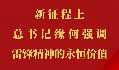 第一观察丨新征程上，总书记缘何强调雷锋精神的永恒价值