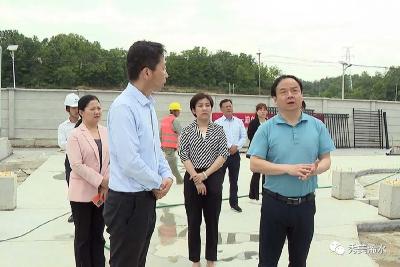 付宇调研督办重点项目建设工作