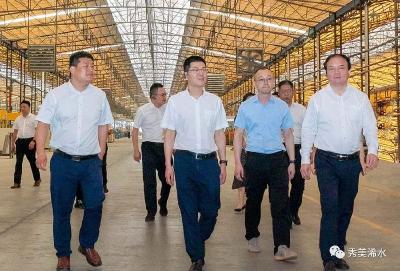 浙江宁海县党政代表团来我县开展对口合作交流