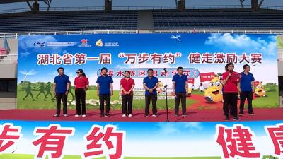 湖北省第一届“万步有约”健走激励大赛浠水赛区开赛