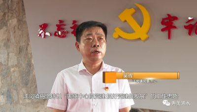 【“双百工程+”全媒体访谈】 汪岗镇：四强化四提升 党建再上新台阶