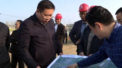 邓中麟调研G347巴蕲公路浠水段建设工作