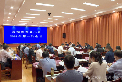 【视频】浠水县规划领导小组召开2024年第一次会议
