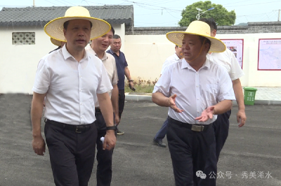 刘忠诚来浠水调研芦河港小流域综合治理工作