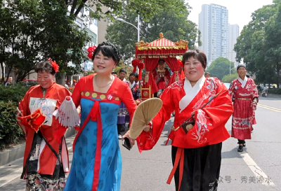 百万“梦华录”！浠水首场明制婚礼还原六百年婚仪 