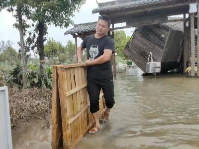 【防汛一线党旗红】苦雨终风也有“情” ——流水镇莺河村朱传波防汛救灾先进事迹