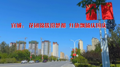 【短视频】宜城： 花团锦簇扮楚都  红旗飘扬庆国庆 