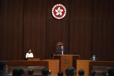 简讯：香港特区行政长官林郑月娥发表2021年施政报告