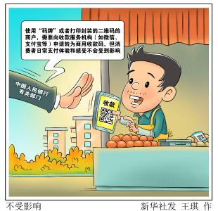 （图表·漫画）［经济］不受影响