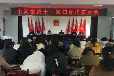 宜城市镇（办）妇联换届选举现场观摩会在小河镇召开