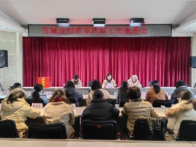 宜城市妇联召开第四届五次执委会