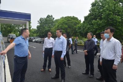 襄阳市领导调研宜城城市运行管理中心建设等工作