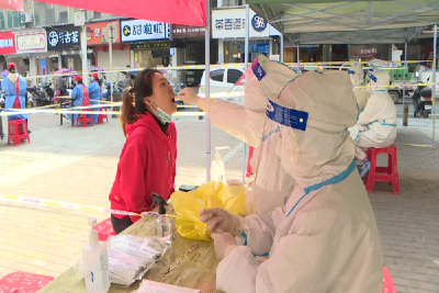 【疫情防控】宜城城区开展全员核酸检测实战演练