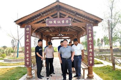 【共同缔造】宜城市领导到孔湾镇调研共同缔造工作