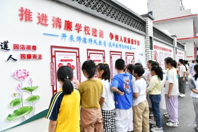 宜城实验小学“三清九化”让清廉之花开遍校园