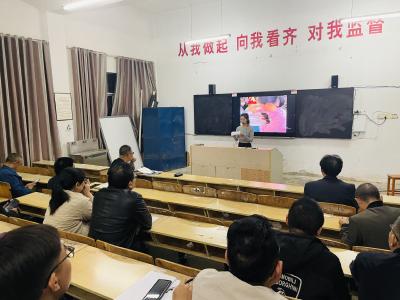 刘猴中学举办“争创清廉学校  争做四有老师”师德演讲比赛