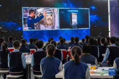 中国空间站第三次太空授课活动取得圆满成功 