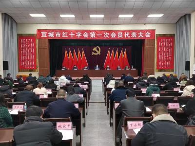 宜城市红十字会召开第一次会员代表大会