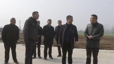 宜城市领导到刘猴镇调研葛根深加工项目进展情况