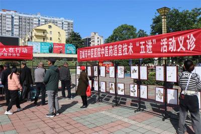 宜城市中医医院开展中医药“五进”义诊活动 