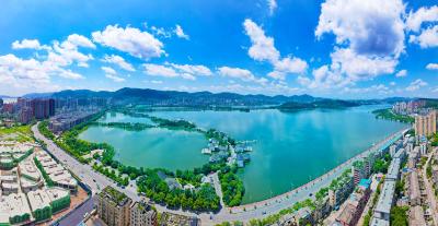 【荆楚画卷·城市风景线】湖北黄石：夏日好风光