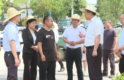 省水利厅调研组来宜调研移民美丽家园建设和防汛工作