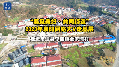 “襄见美好·共同缔造”2023年襄阳网络大V走基层 | 全家湾村“小屋场”大治理