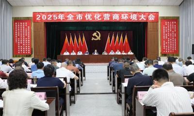 2025年全市优化营商环境会议召开