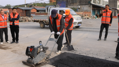 宜城：道路养护新技术 废旧沥青“变废为宝”