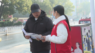 宜城市开展燃气安全宣传进社区活动