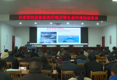 “环保奶奶”走进板桥店镇 主题宣讲助力基层生态保护