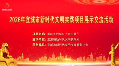 2026年宜城市新时代文明实践项目展示交流活动之二十——《奏响乡村振兴“奋进曲”》