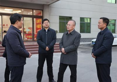 襄阳市领导来宜调研高标准农田建设和商贸企业发展等工作