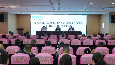 宜城市对城乡居民基本医疗保险参保缴费工作进行再调度