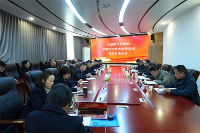 宜城市委第五巡察组向市行政审批局党组反馈巡察情况