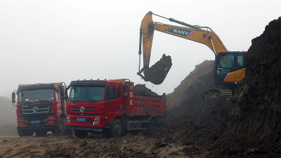 宜城小河港区至207国道集疏运公路建设“冲刺跑”