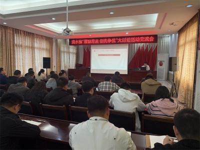 流水镇开展年轻干部“履职尽责 创先争优”大讨论活动