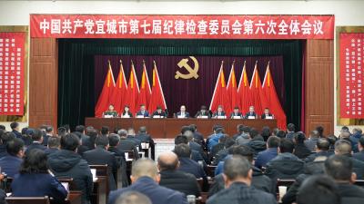 武义泉在宜城市纪委七届六次全会上强调：纵深推进全面从严治党为“千亿级、五十强、幸福城”建设提供坚强纪律保障